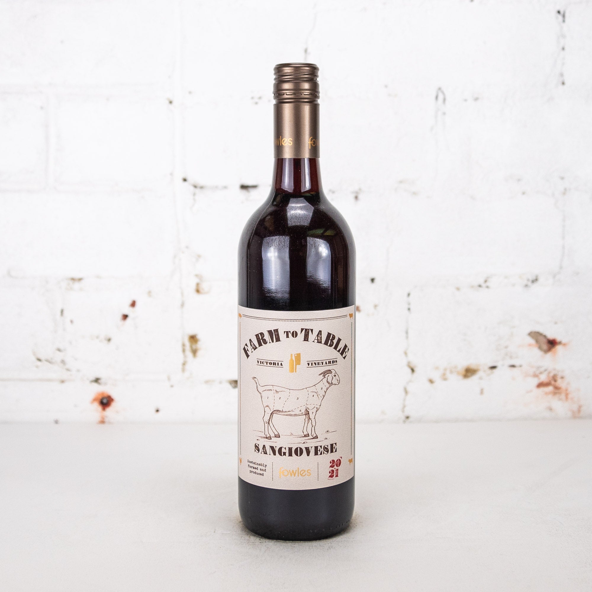 Fowles - Farm to Table Sangiovese 2021 750ml