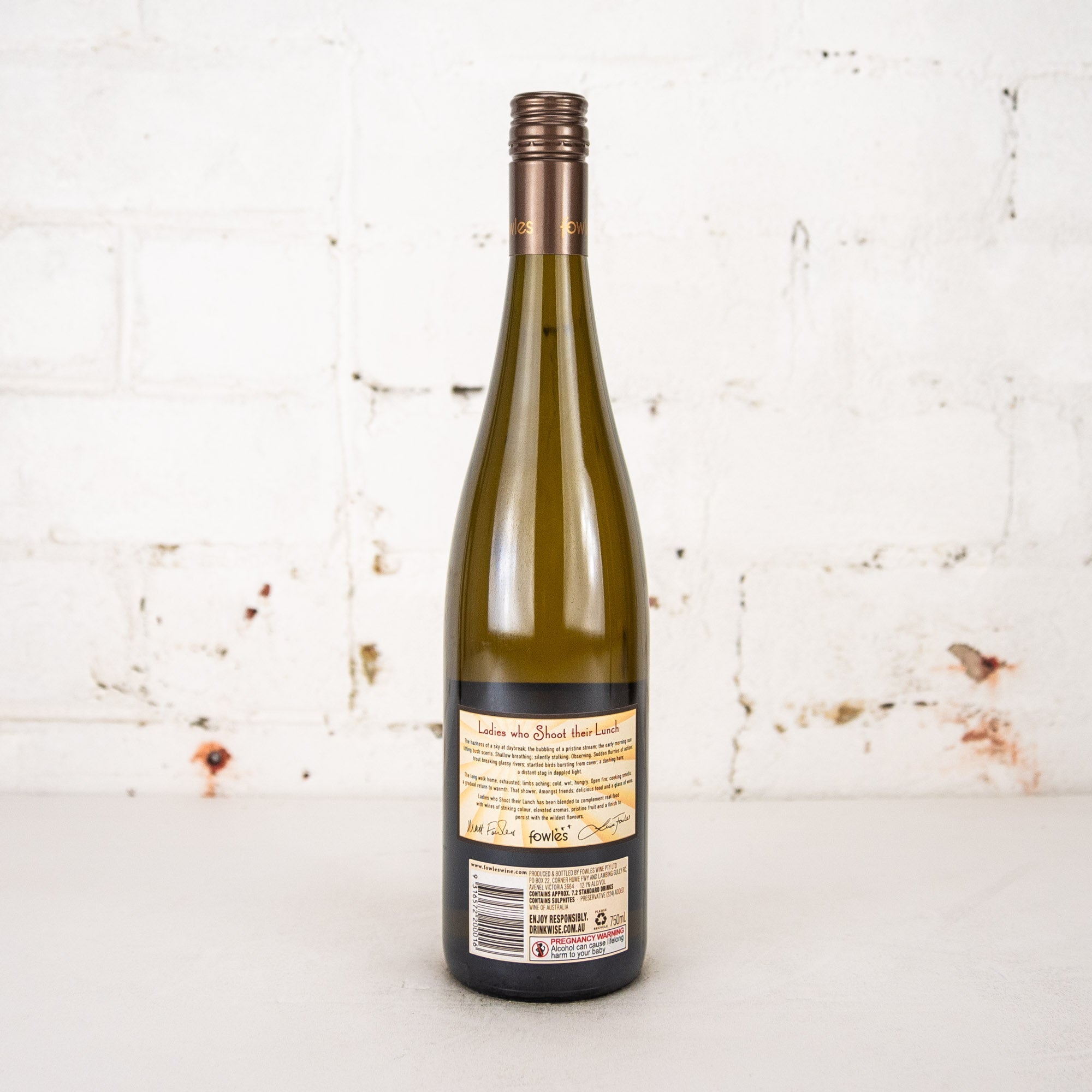 Fowles - Ladies Who Shoot Their Lunch Riesling 2023 750ml