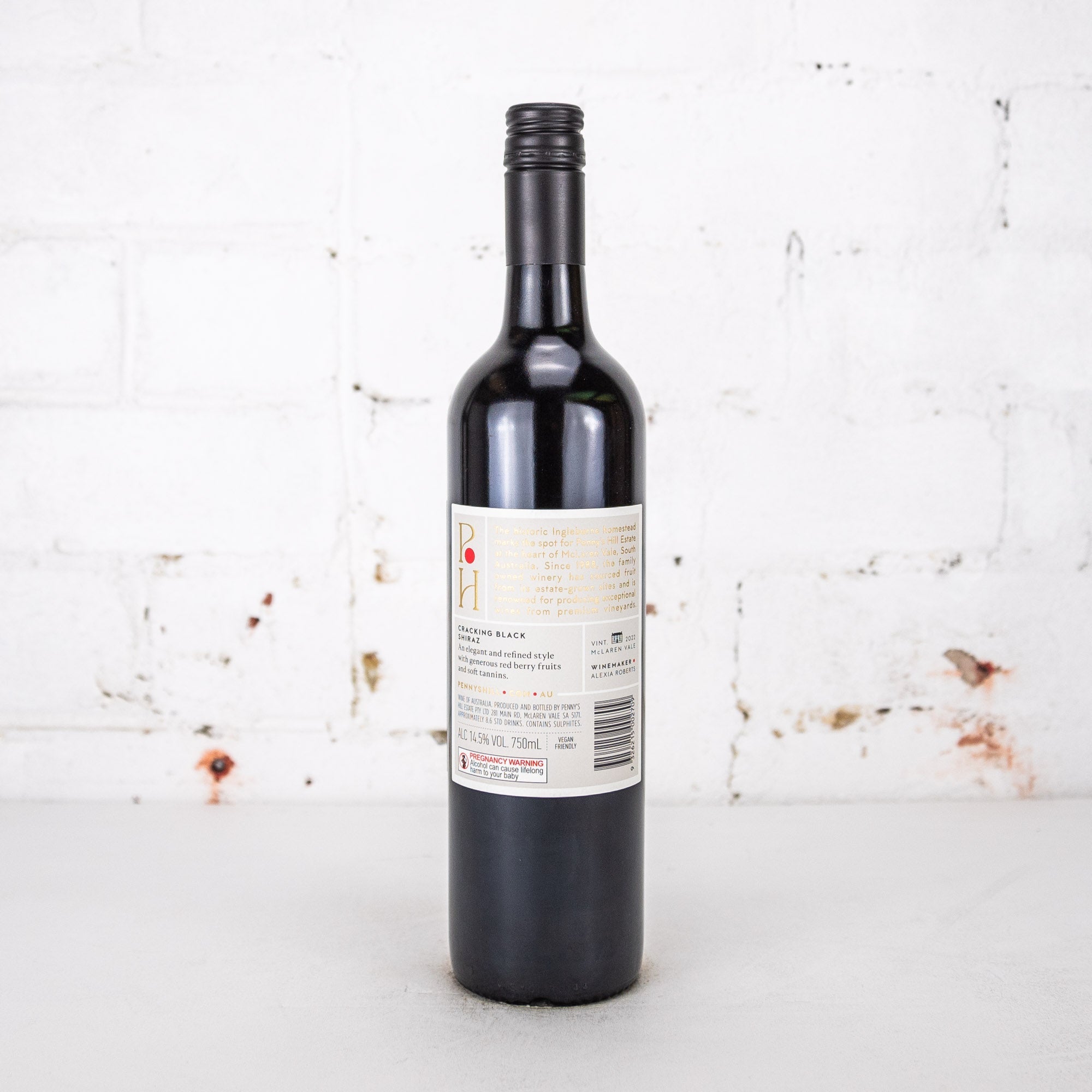 Penny's Hill - Cracking Black Shiraz 750ml