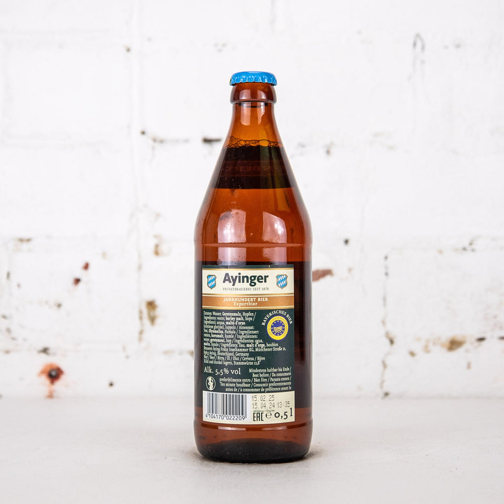 Ayinger - Jahrhundert Bier 100 Year Anniversary Beer 500ml