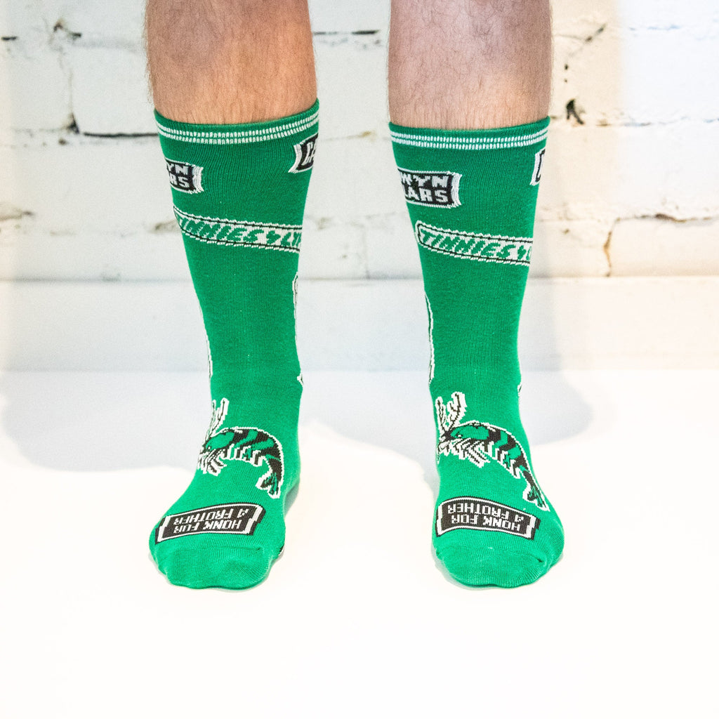 Carwyn Cellars - Canvent Socks Green