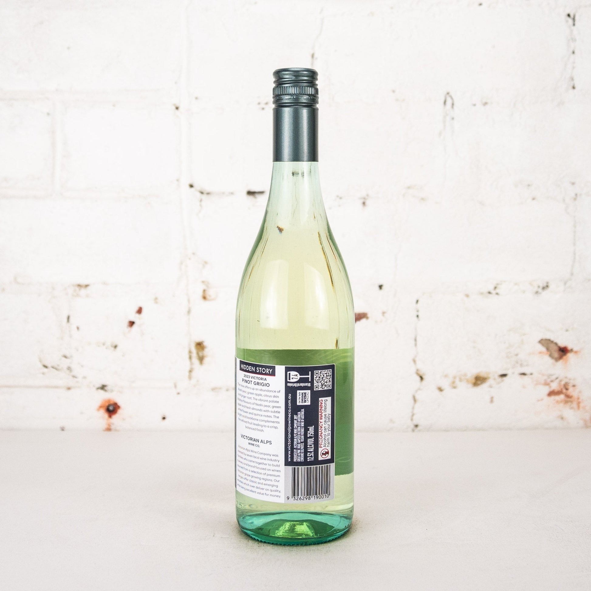 Victorian Alps Wine Co - Hidden Story Pinot Grigio 2023 750ml