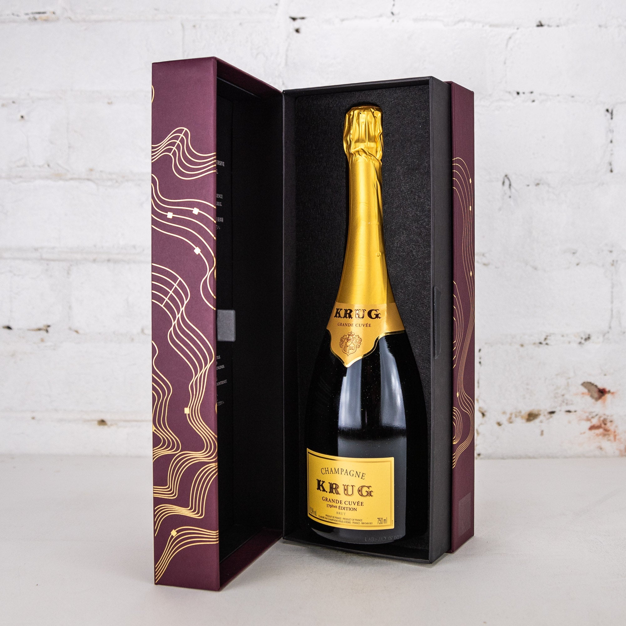 Krug - Grande Cuvee NV 170th Edition 750ml – Carwyn Cellars