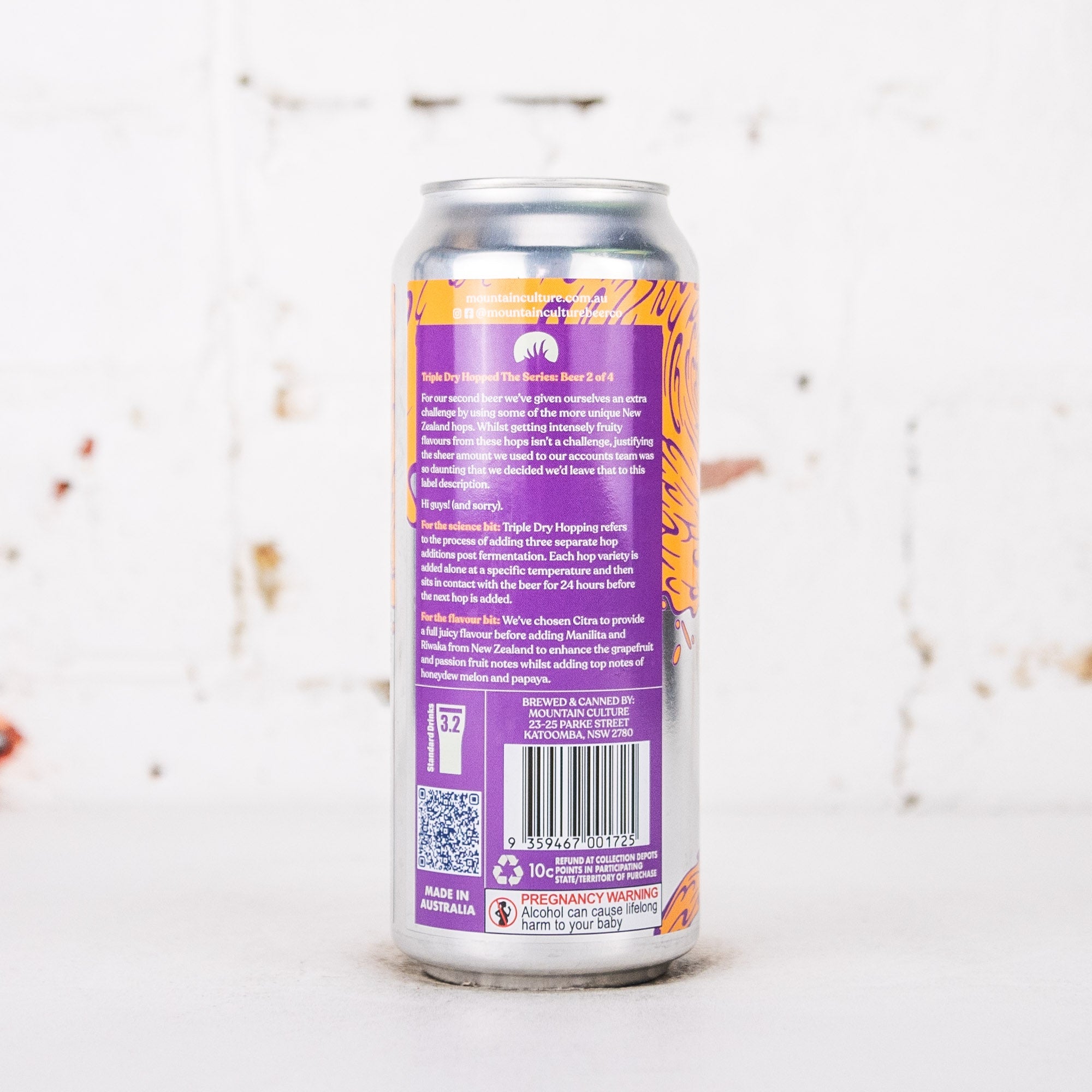 Mountain Culture - Too Hard Basket TDH NEIPA