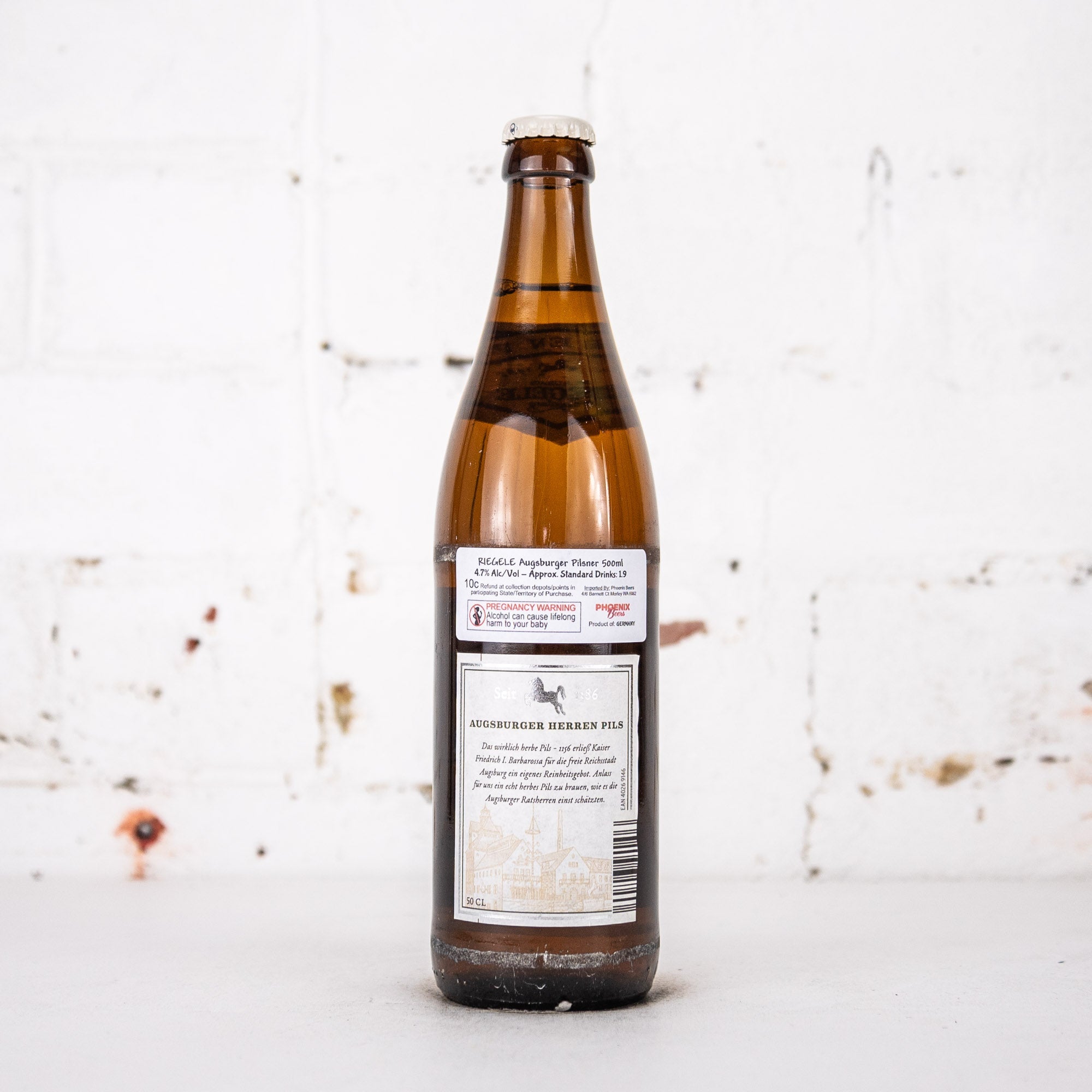 Riegele - Augsburger Herren Pils 500ml