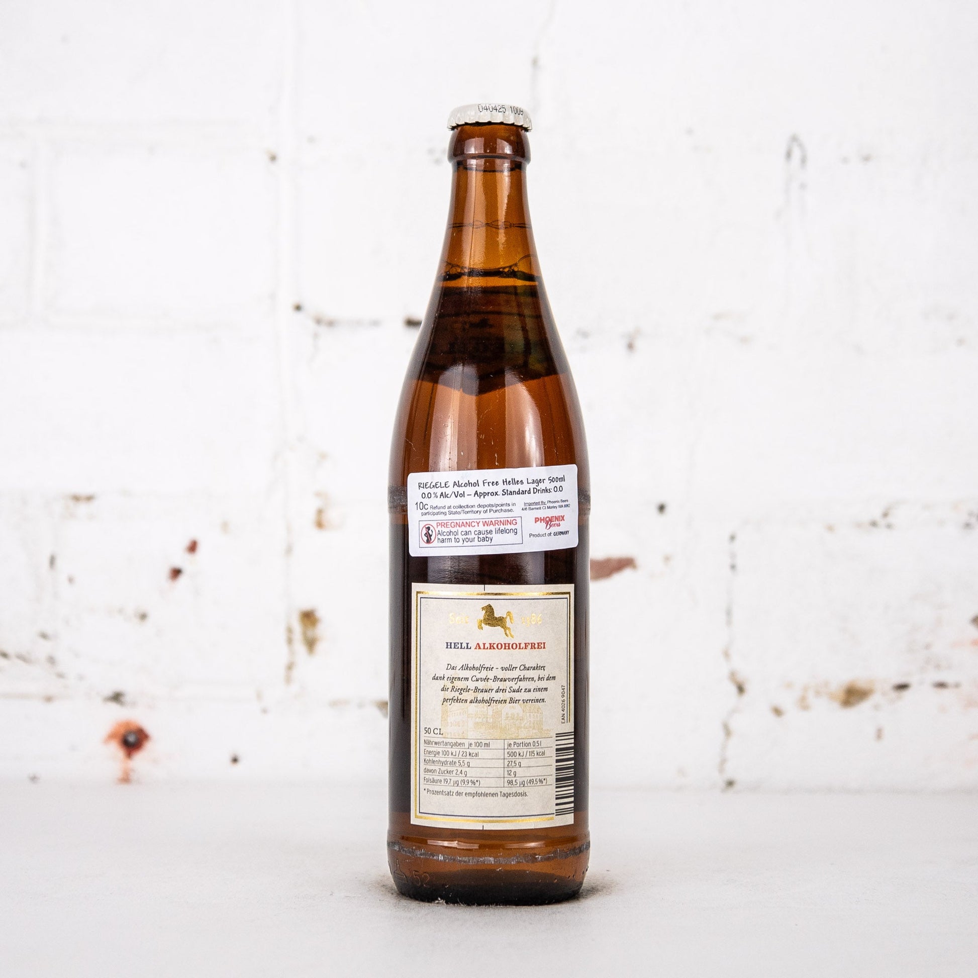 Riegele - Alcohol Free Helles 500ml