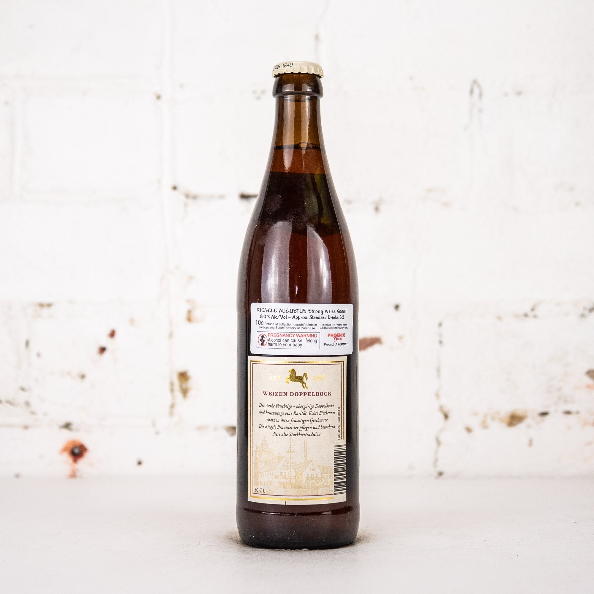 Riegele - Augustus Weizen Doppelbock 500ml