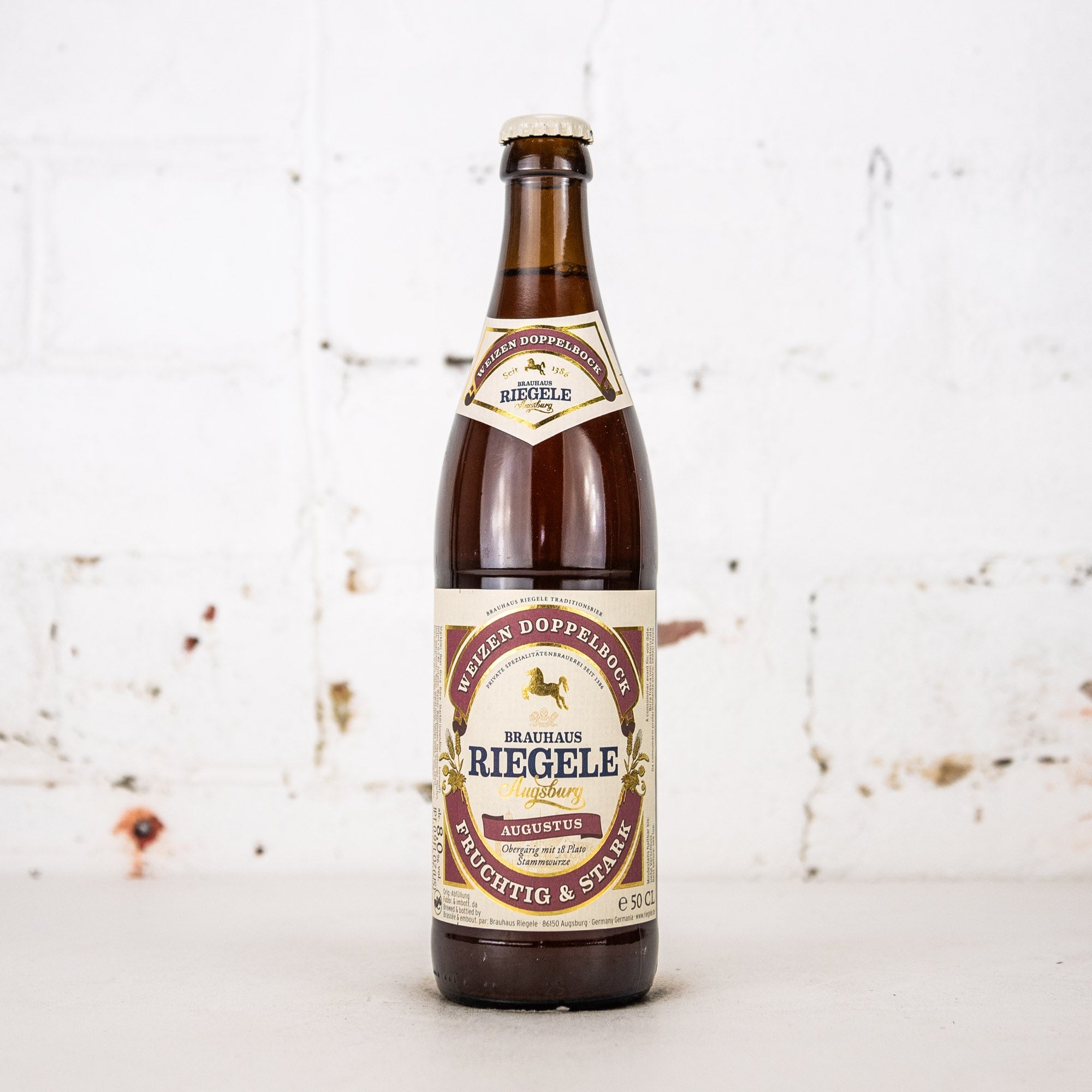 Riegele - Augustus Weizen Doppelbock 500ml
