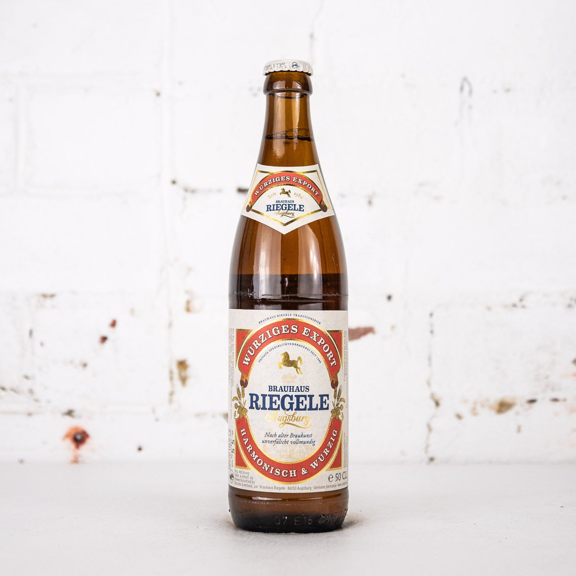 Riegele - Wurziges Export Lager 500ml