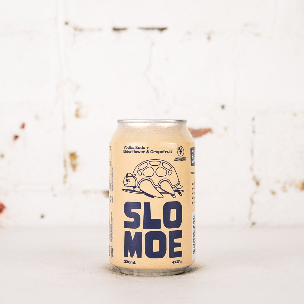 Slo Moe - Vodka Soda + Elderflower & Grapefruit