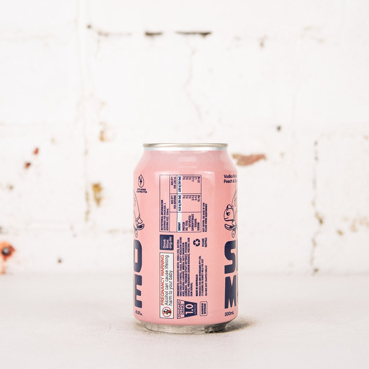 Slo Moe - Vodka Soda + Peach & Guava