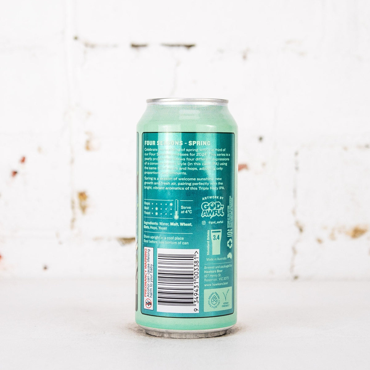 Hawkers - Four Seasons Spring 2024 Triple Hazy IPA