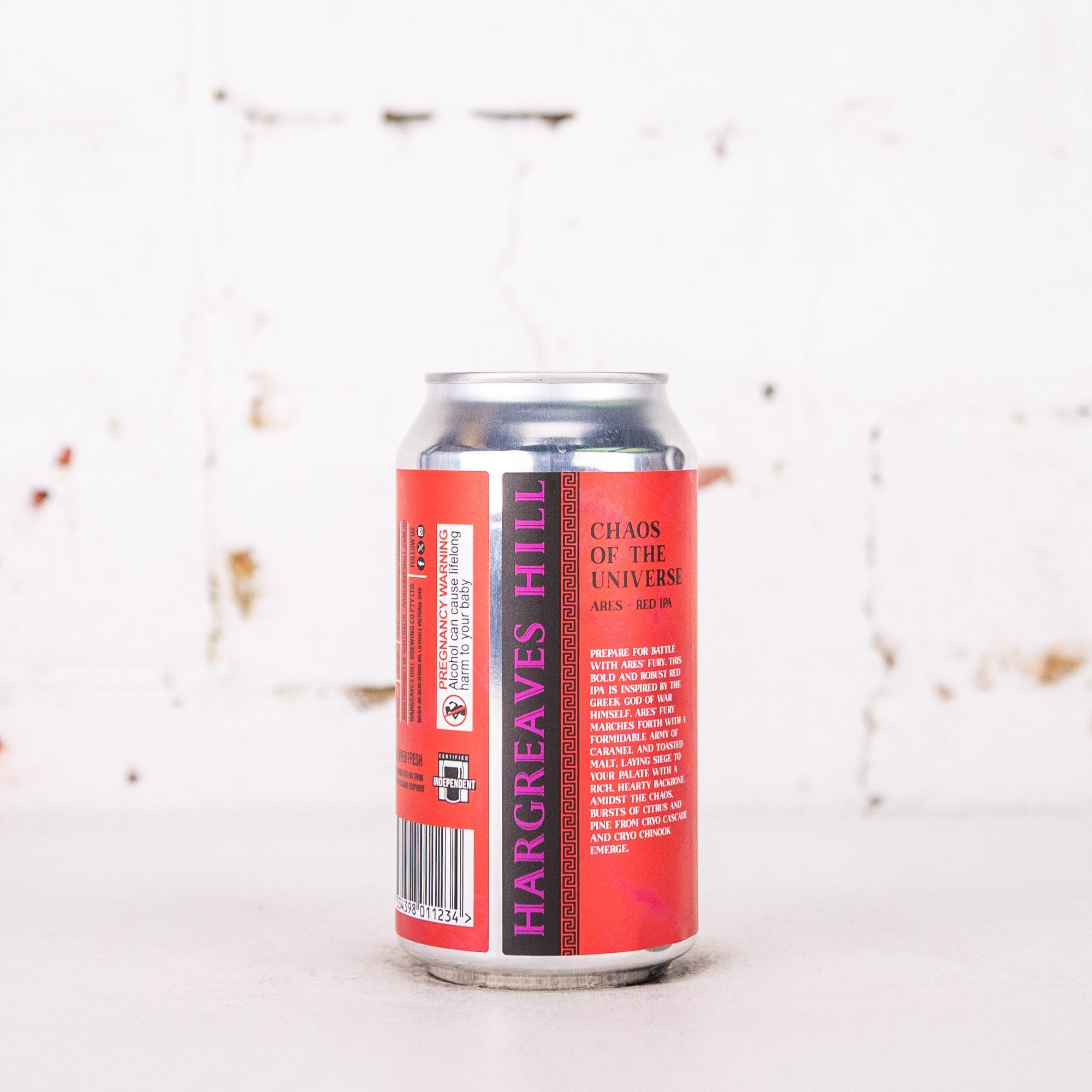 Hargreaves Hill - Chaos of the Universe: Ares Red IPA