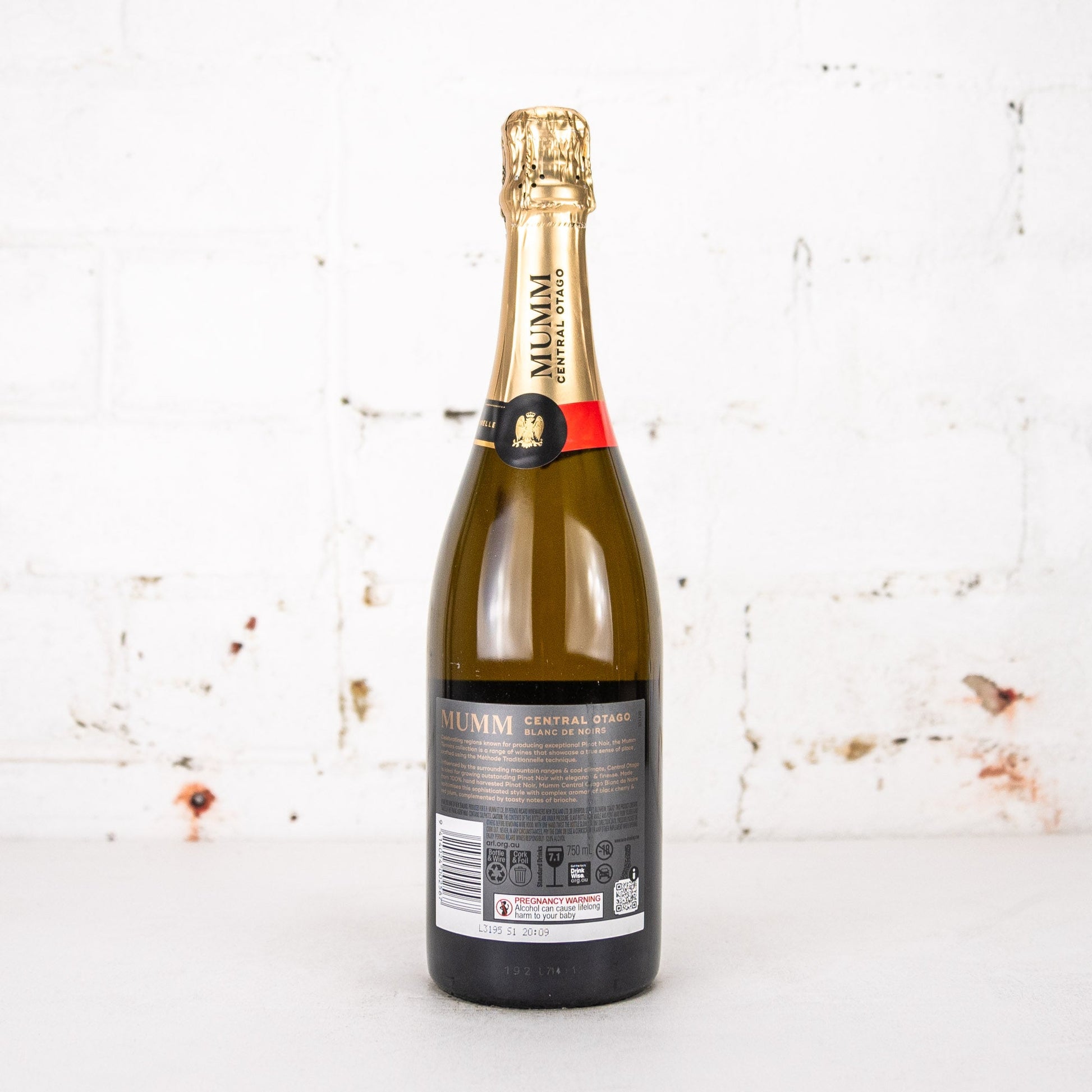 Mumm - Otago Blanc de Noirs 750ml