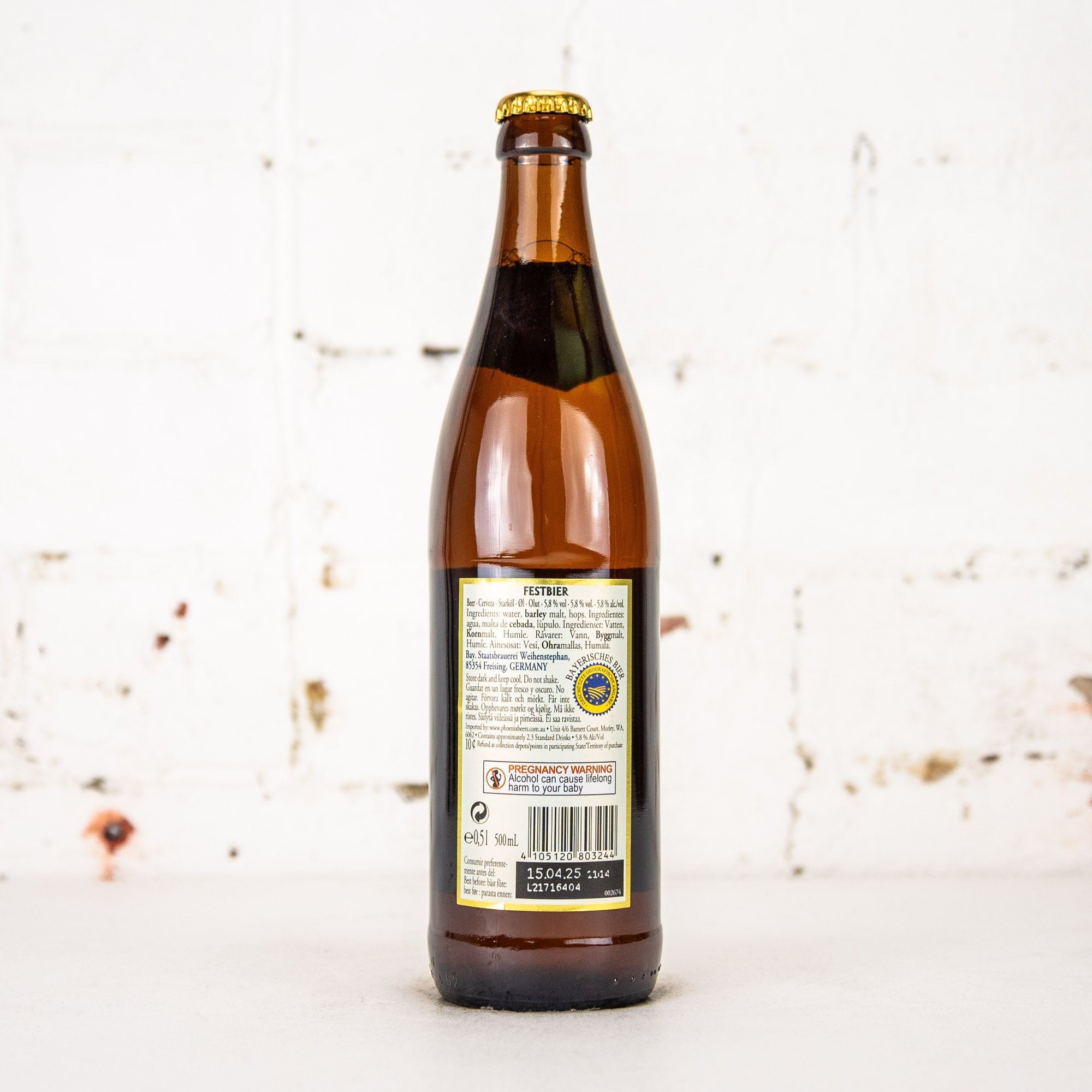 Weihenstephan - Festbier 500ml