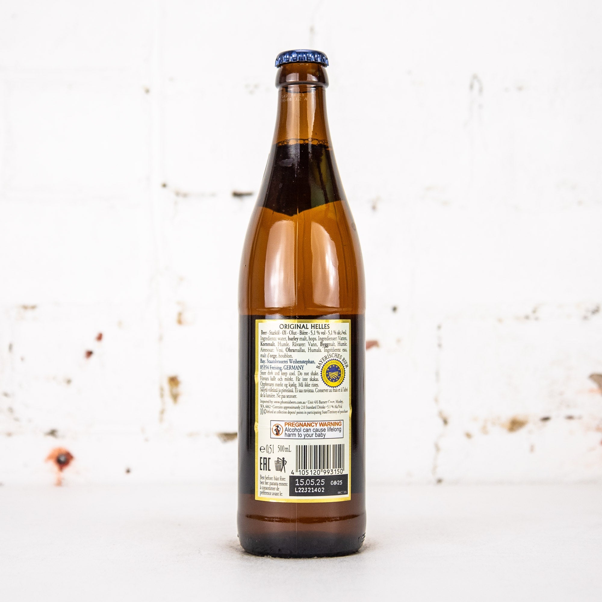 Weihenstephan - Original Helles 500ml