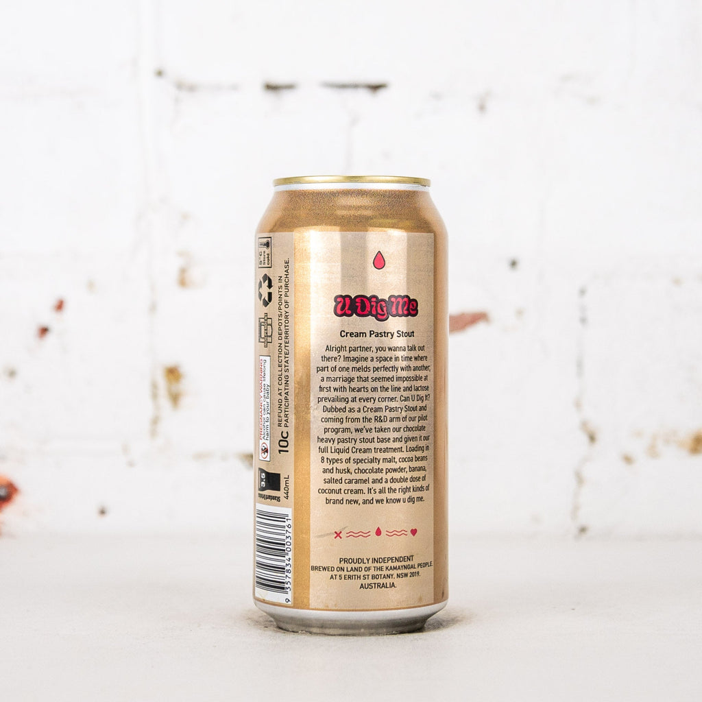 One Drop - U Dig Me Cream Pastry Stout