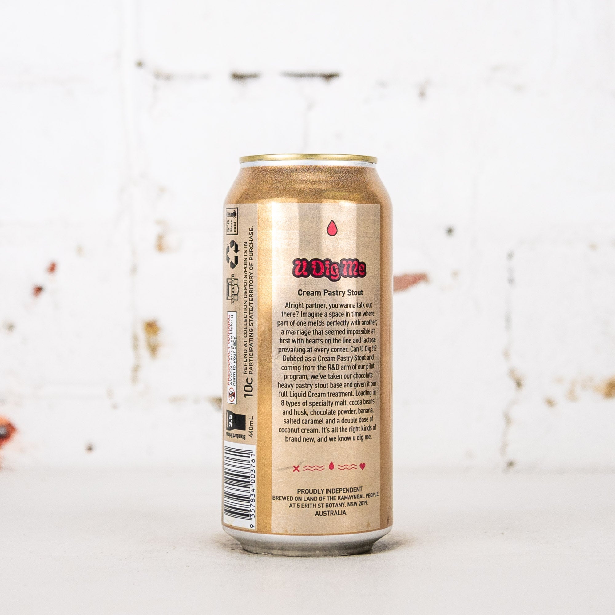 One Drop - U Dig Me Cream Pastry Stout