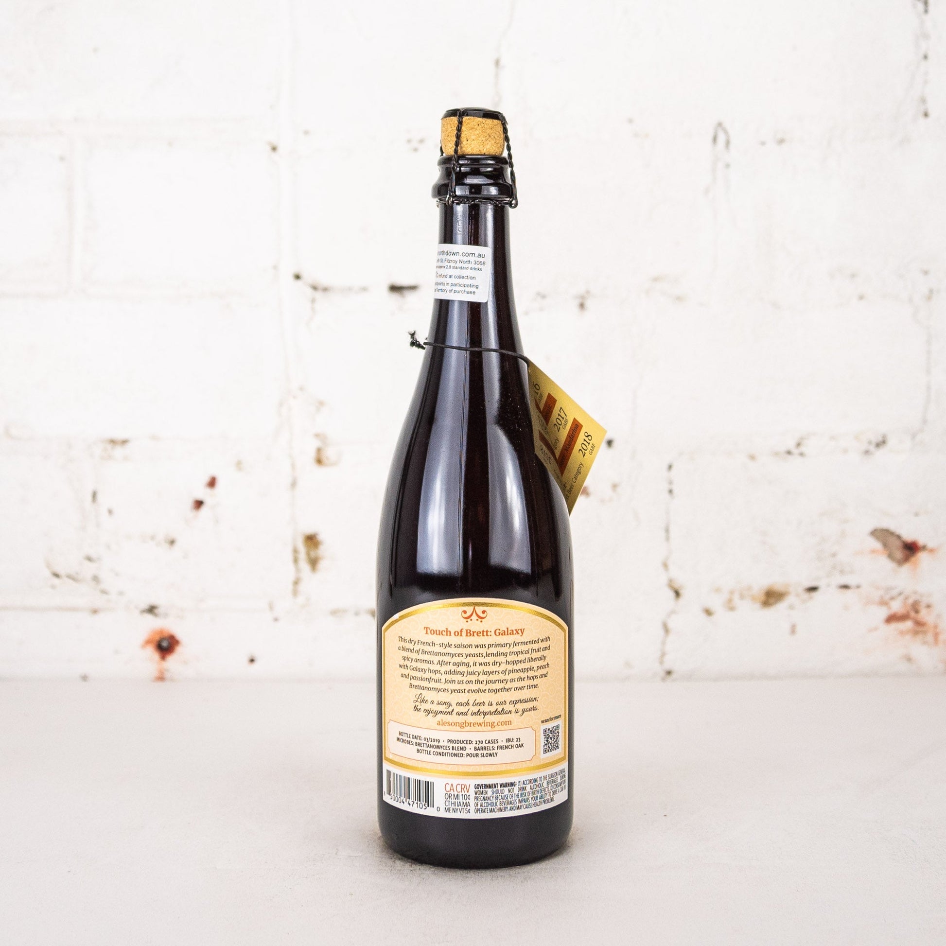 Alesong - Touch of Brett Galaxy Farmhouse Ale 500ml