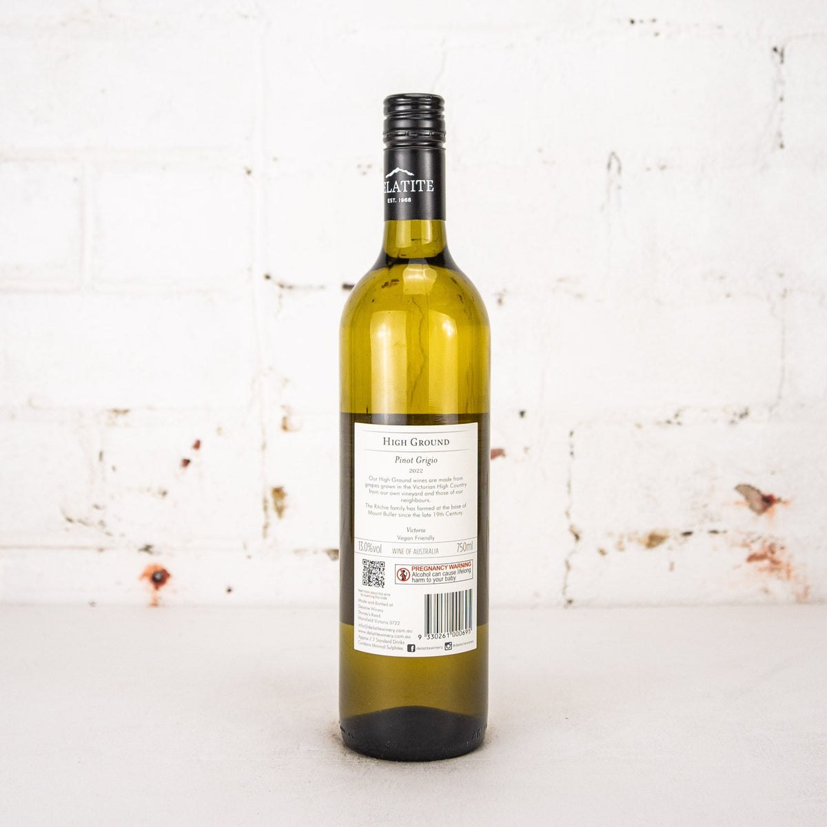 Delatite - High Ground Pinot Grigio 750ml
