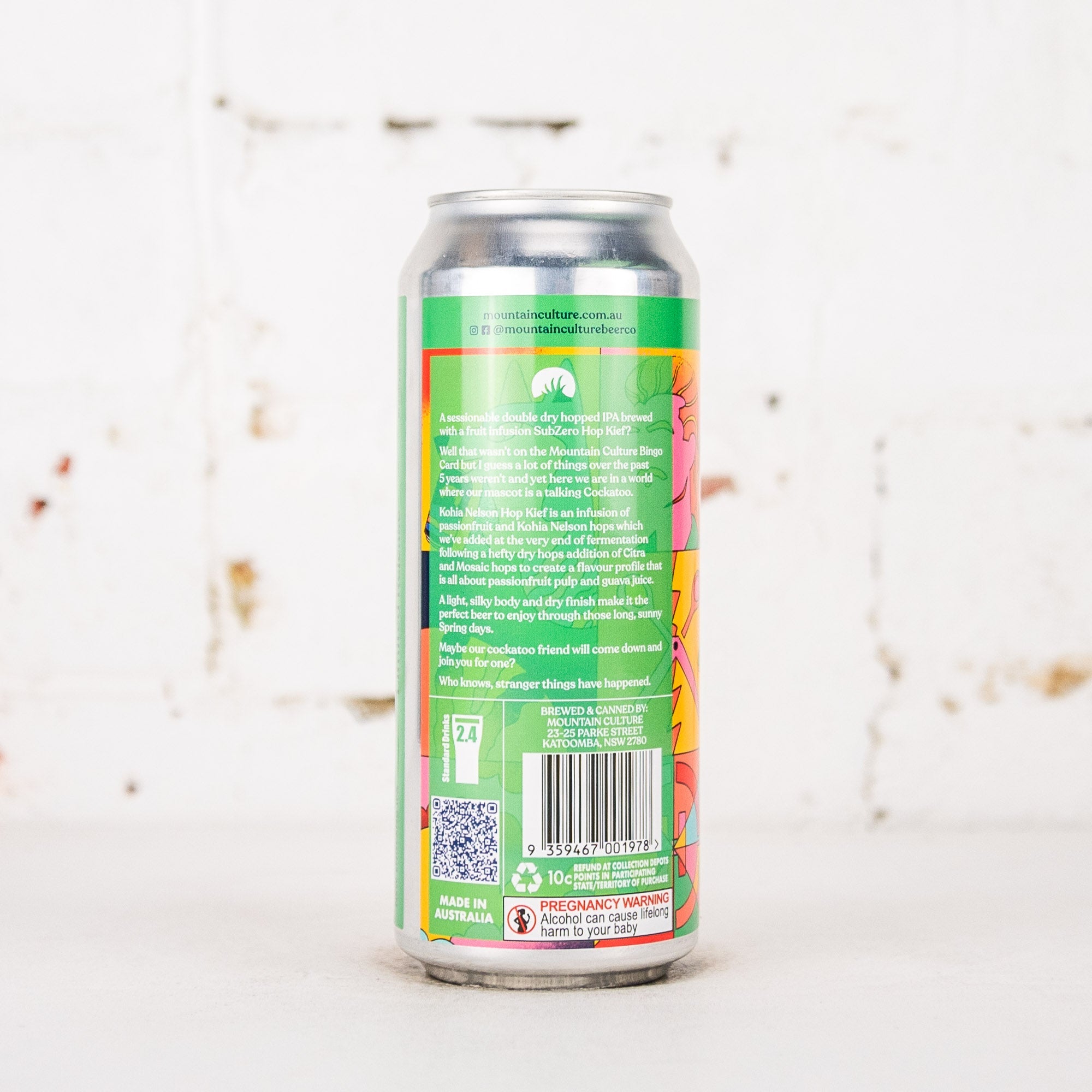 Mountain Culture - Bingo Card NEIPA