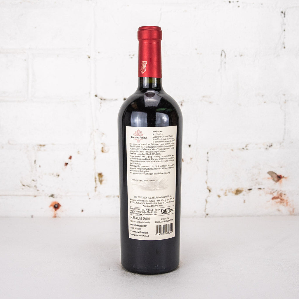 Achaval-Ferrer - Altamira Malbec 2018 750ml