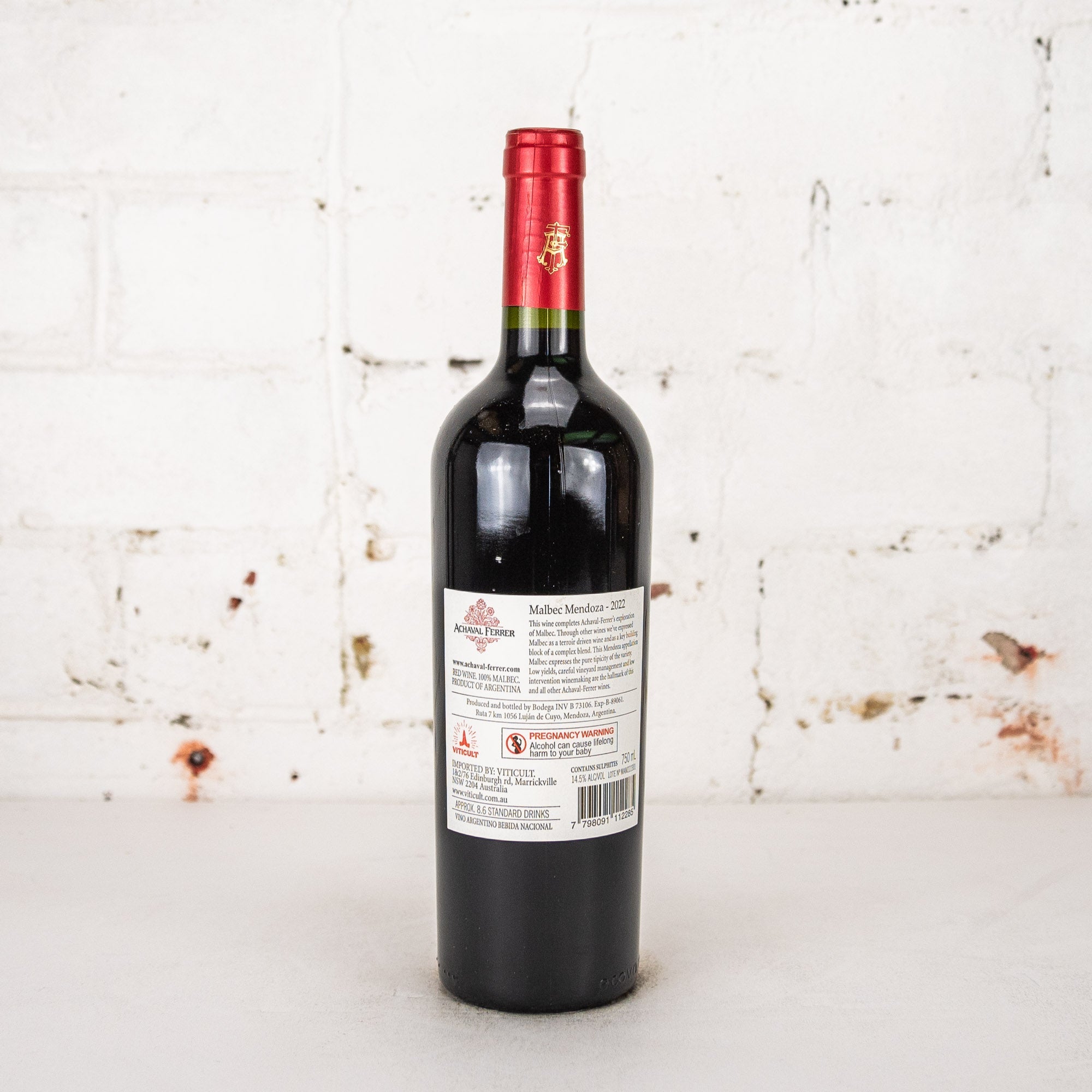 Achaval-Ferrer - Mendoza Malbec 2022 750ml