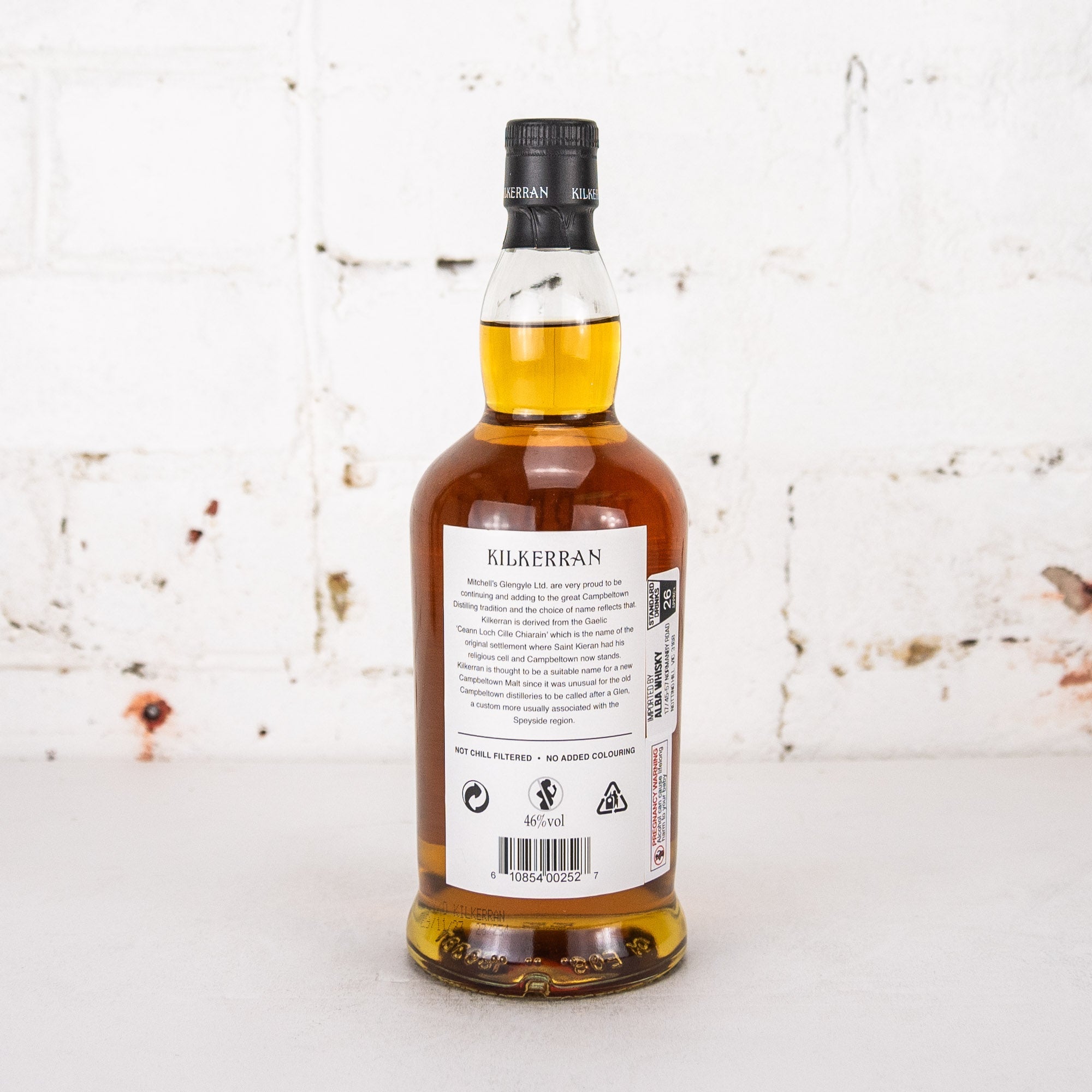 Kilkerran - 12 YO Single Malt Scotch Whisky 700ml – Carwyn Cellars