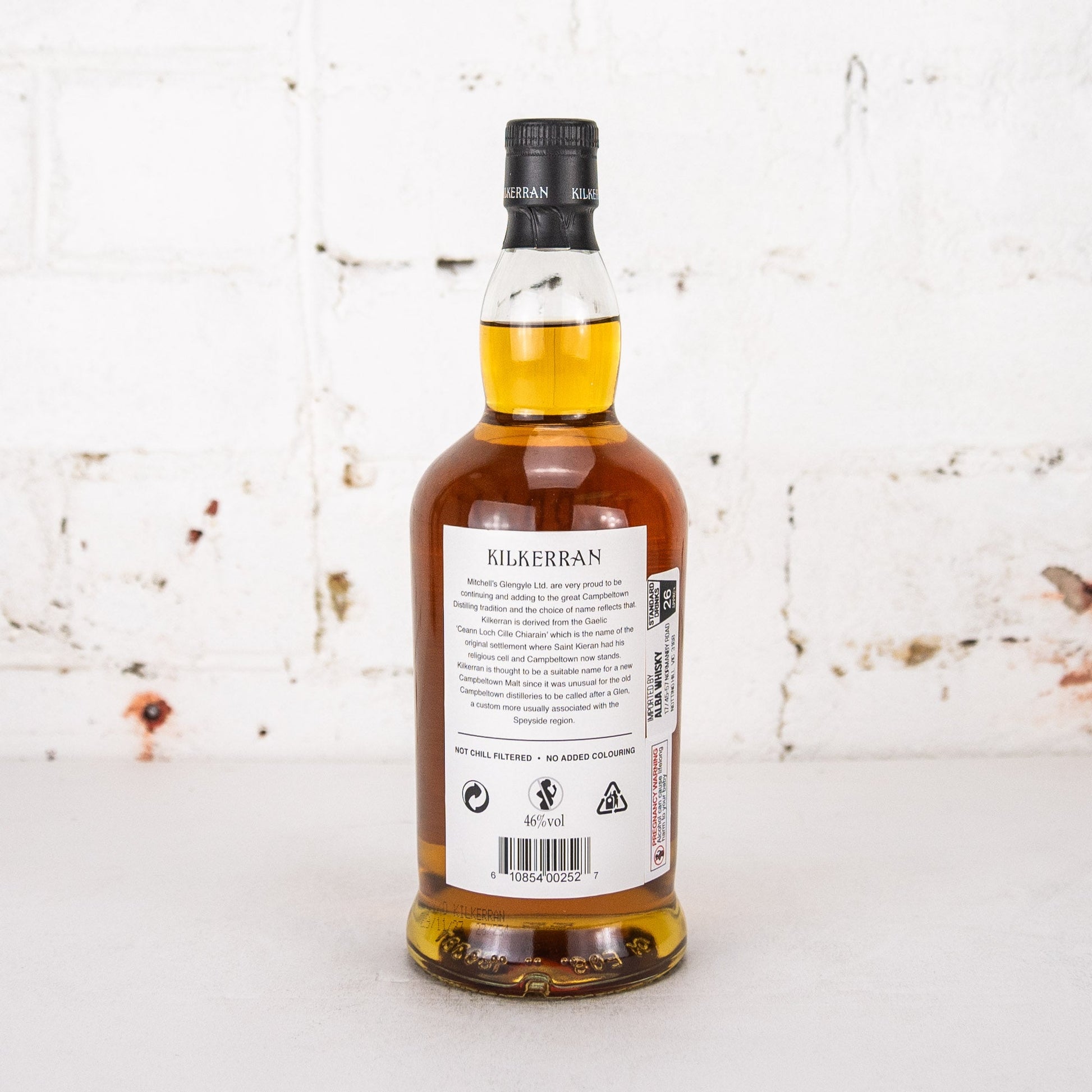 Kilkerran - 12 YO Single Malt Scotch Whisky 700ml