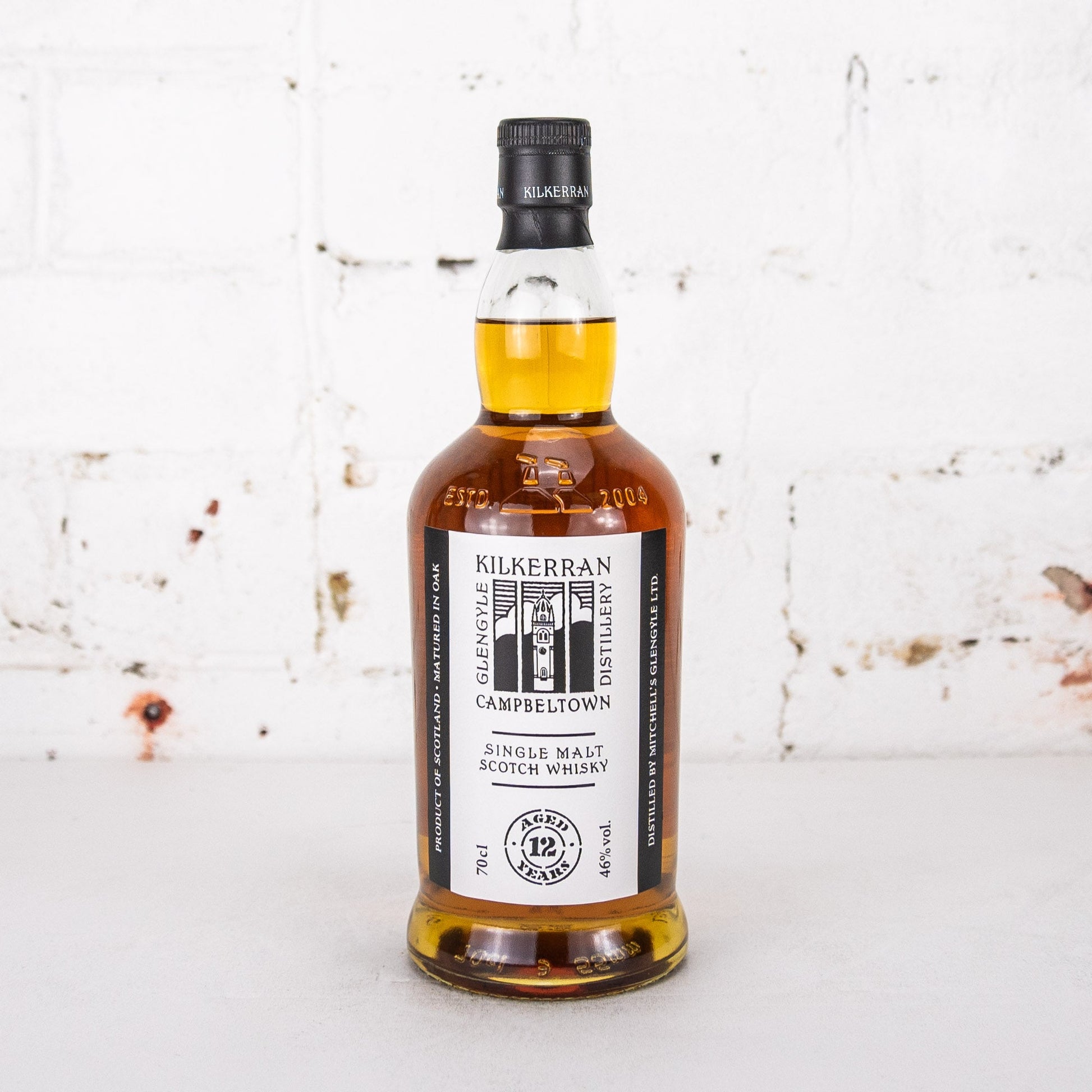 Kilkerran - 12 YO Single Malt Scotch Whisky 700ml