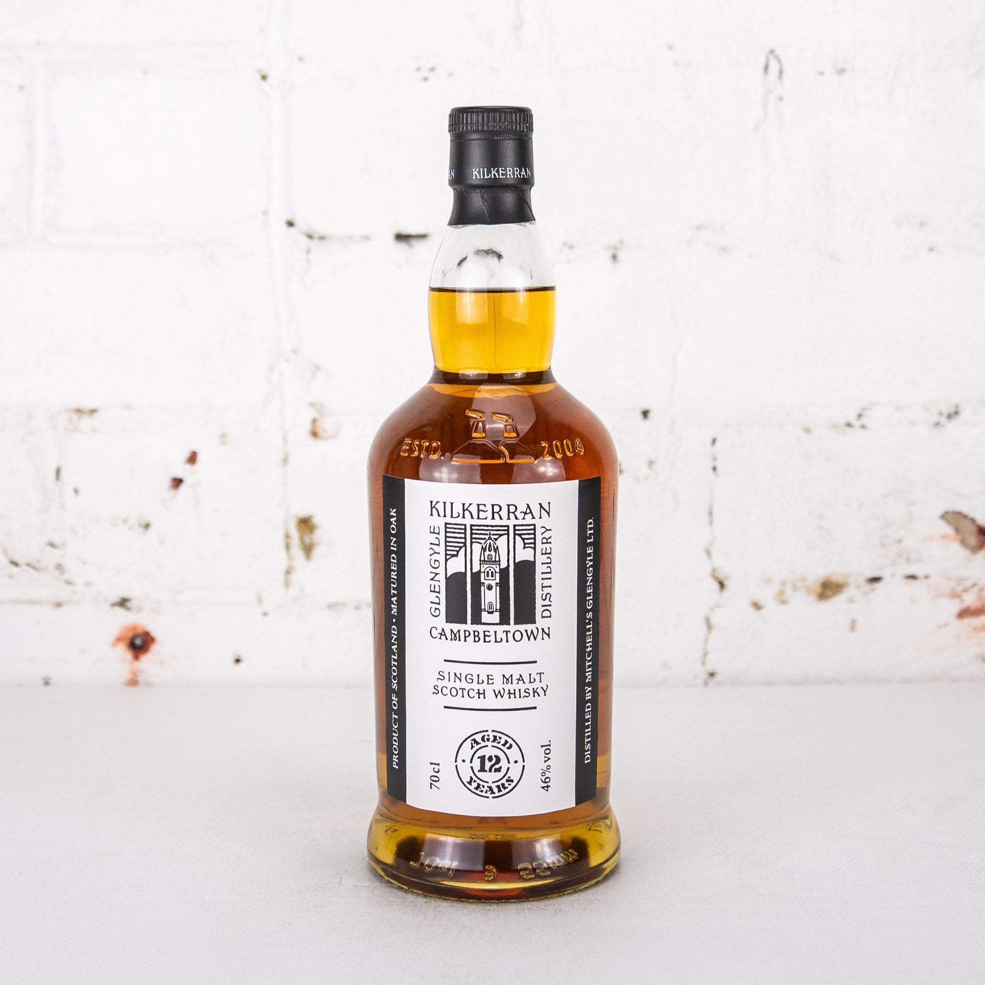 Kilkerran - 12 YO Single Malt Scotch Whisky 700ml