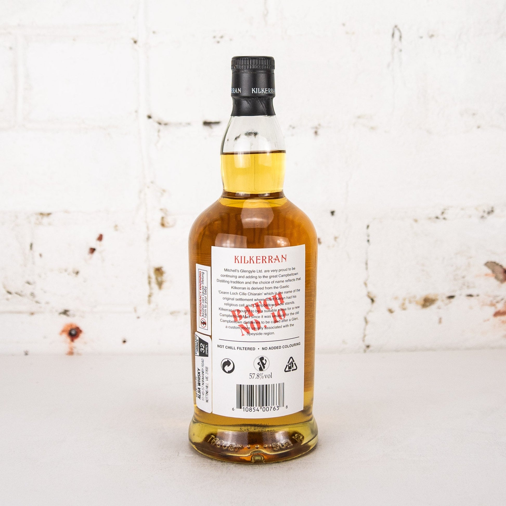 Kilkerran - Heavily Peated (Batch 10) Single Malt 700ml