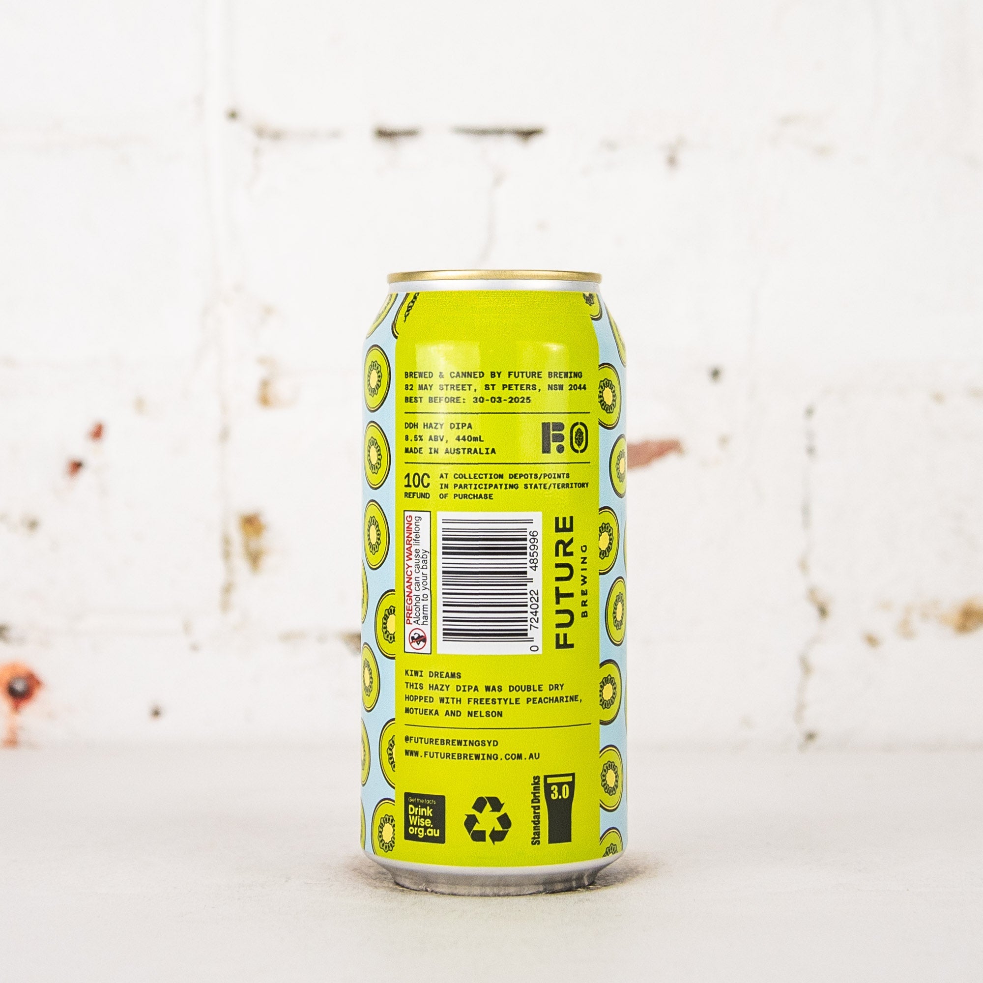 Future x Bracket 'Kiwi Dreams' DDH Hazy DIPA