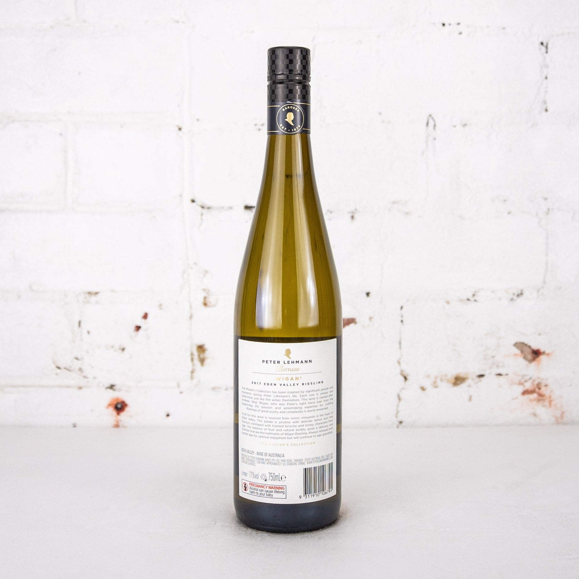 Peter Lehmann - Wigan Riesling 2017 750ml