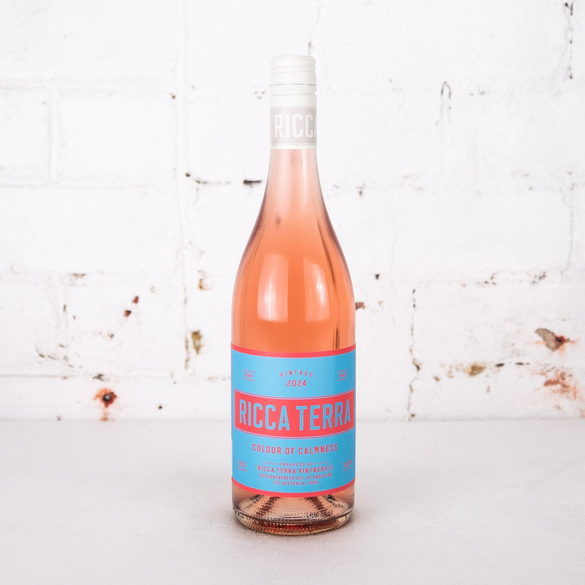 Ricca Terra - Colour of Calmness Rose 750ml