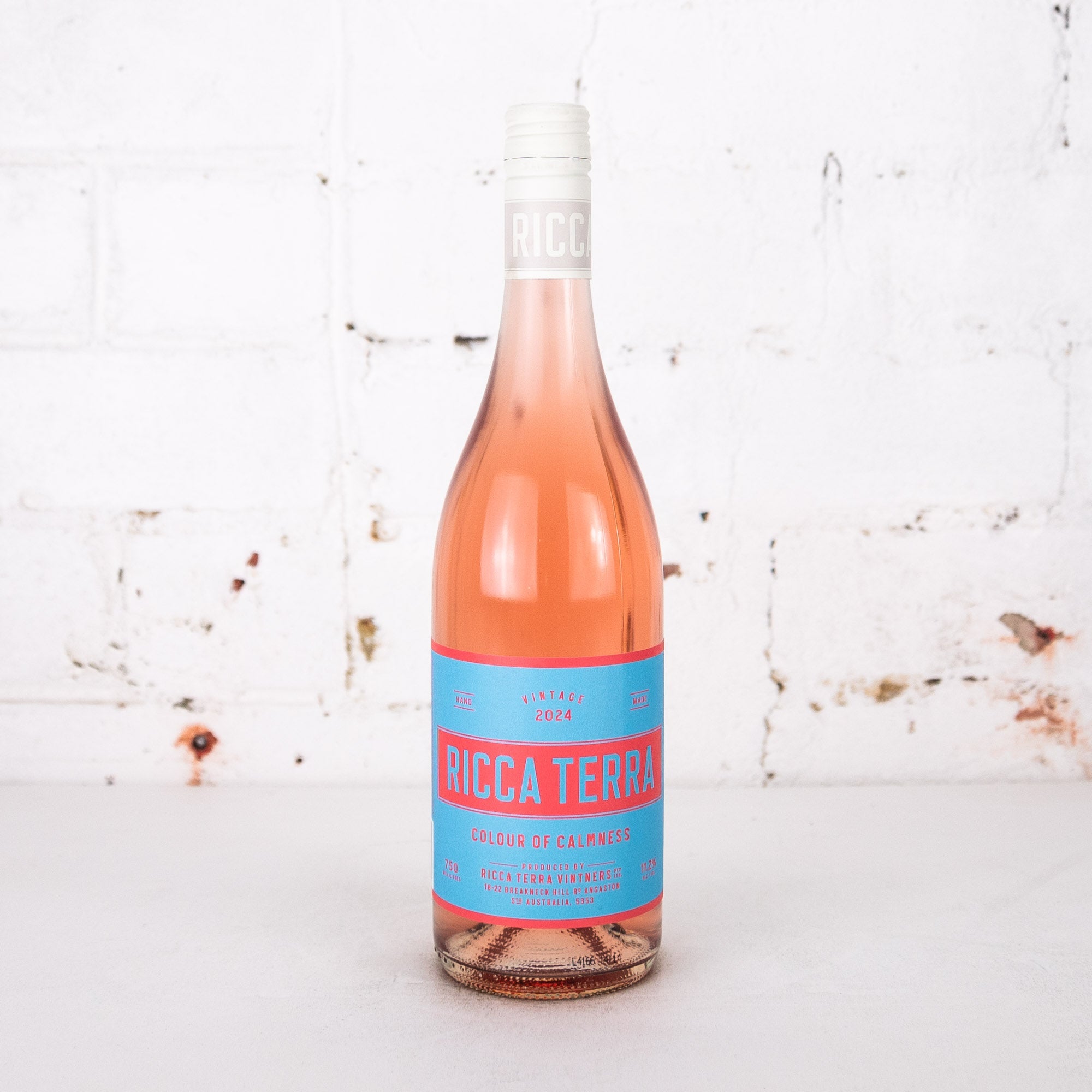 Ricca Terra - Colour of Calmness Rose 750ml