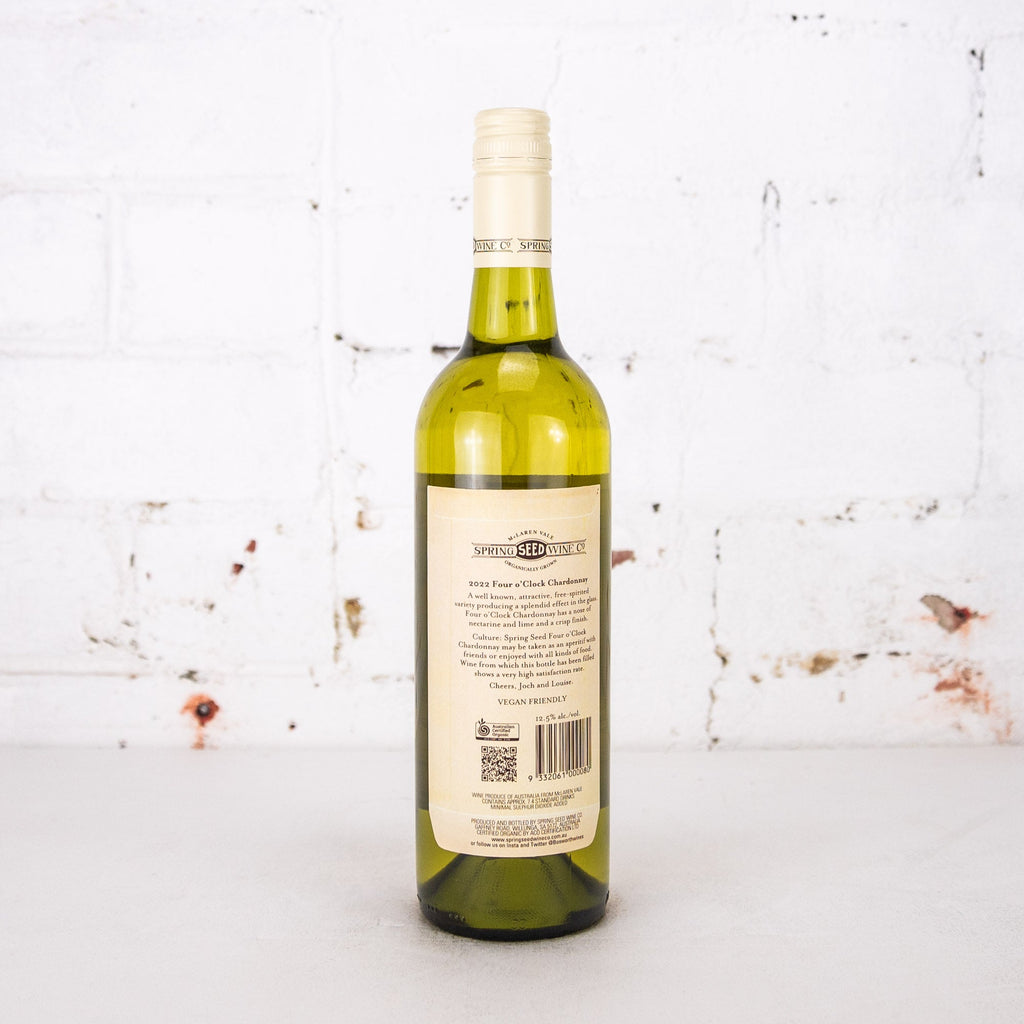 Spring Seed Wine Co. - Four O'Clock Chardonnay 750ml