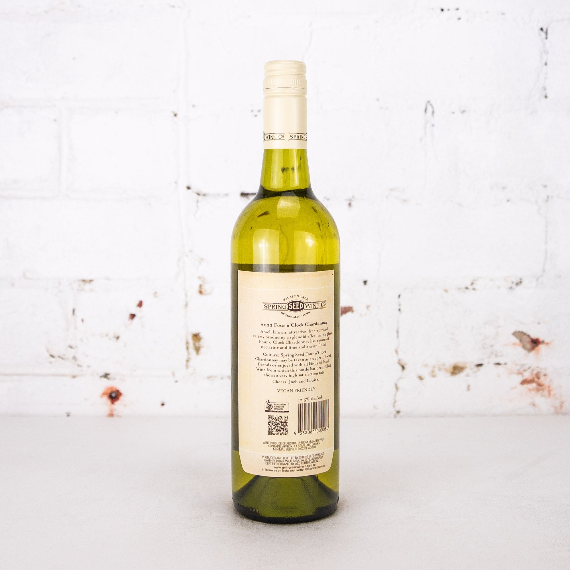 Spring Seed - Four O'Clock Chardonnay 750ml