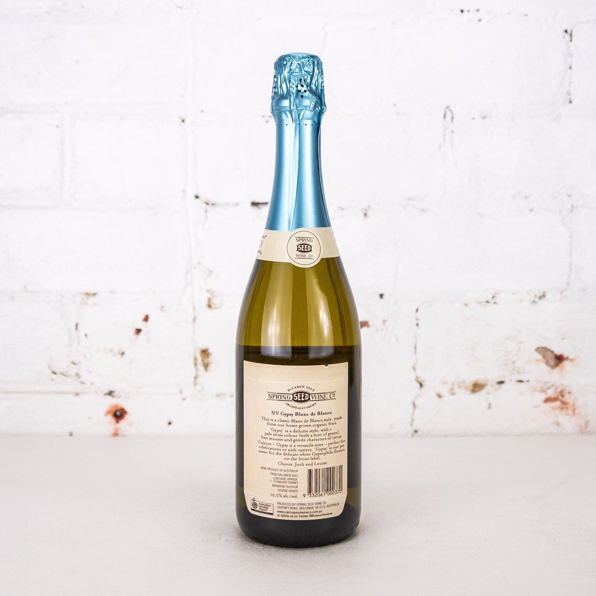 Spring Seed Wine Co. - Gypsy Blanc de Blanc 750ml
