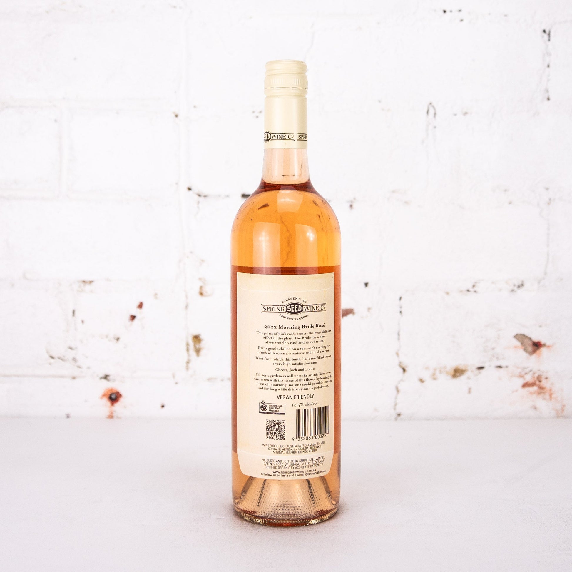 Spring Seed Wine Co. - Morning Bride Rosé 750ml