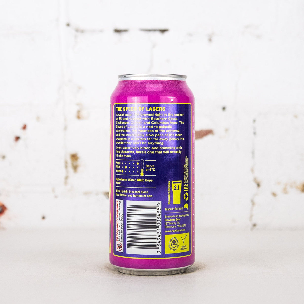 Hawkers - Speed of Lazers West Coast IPA