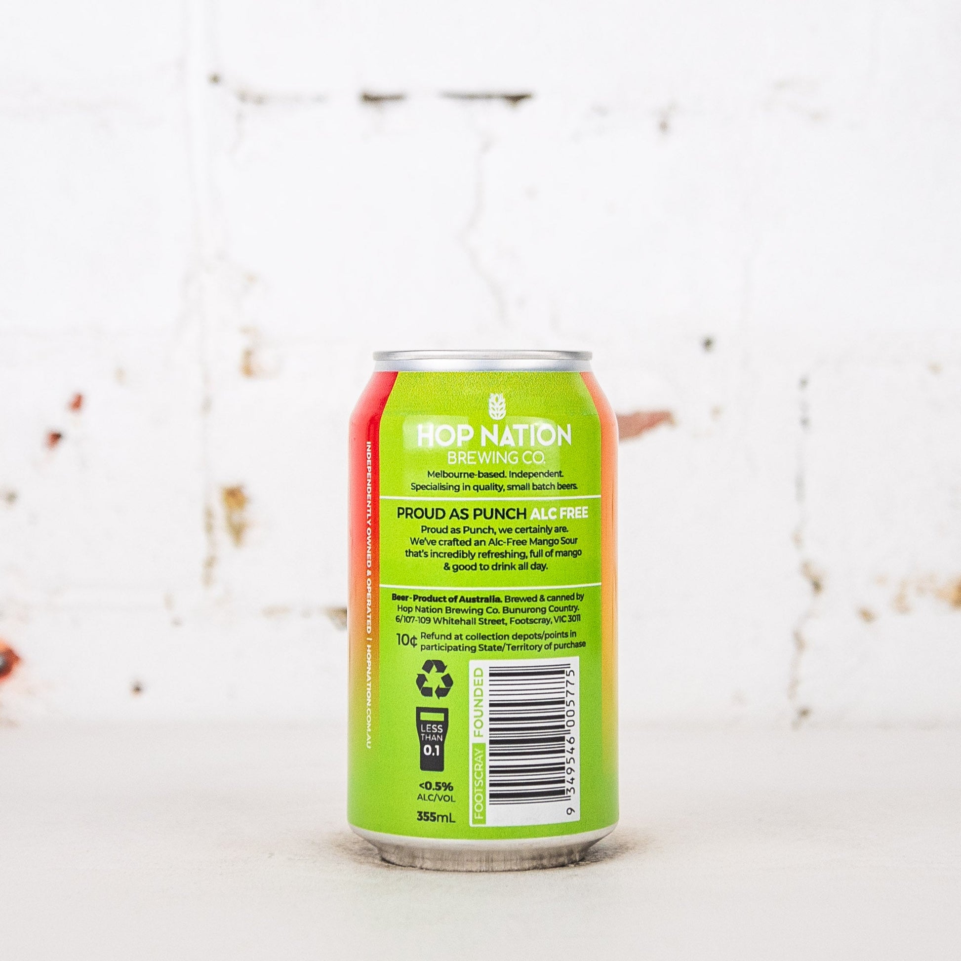 Hop Nation - Proud As Punch Non Alc Mango Sour
