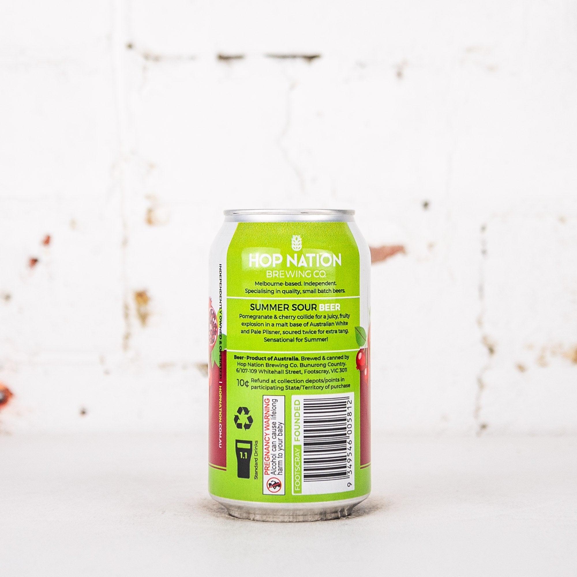 Hop Nation - Summer Sour Pomegranate & Cherry