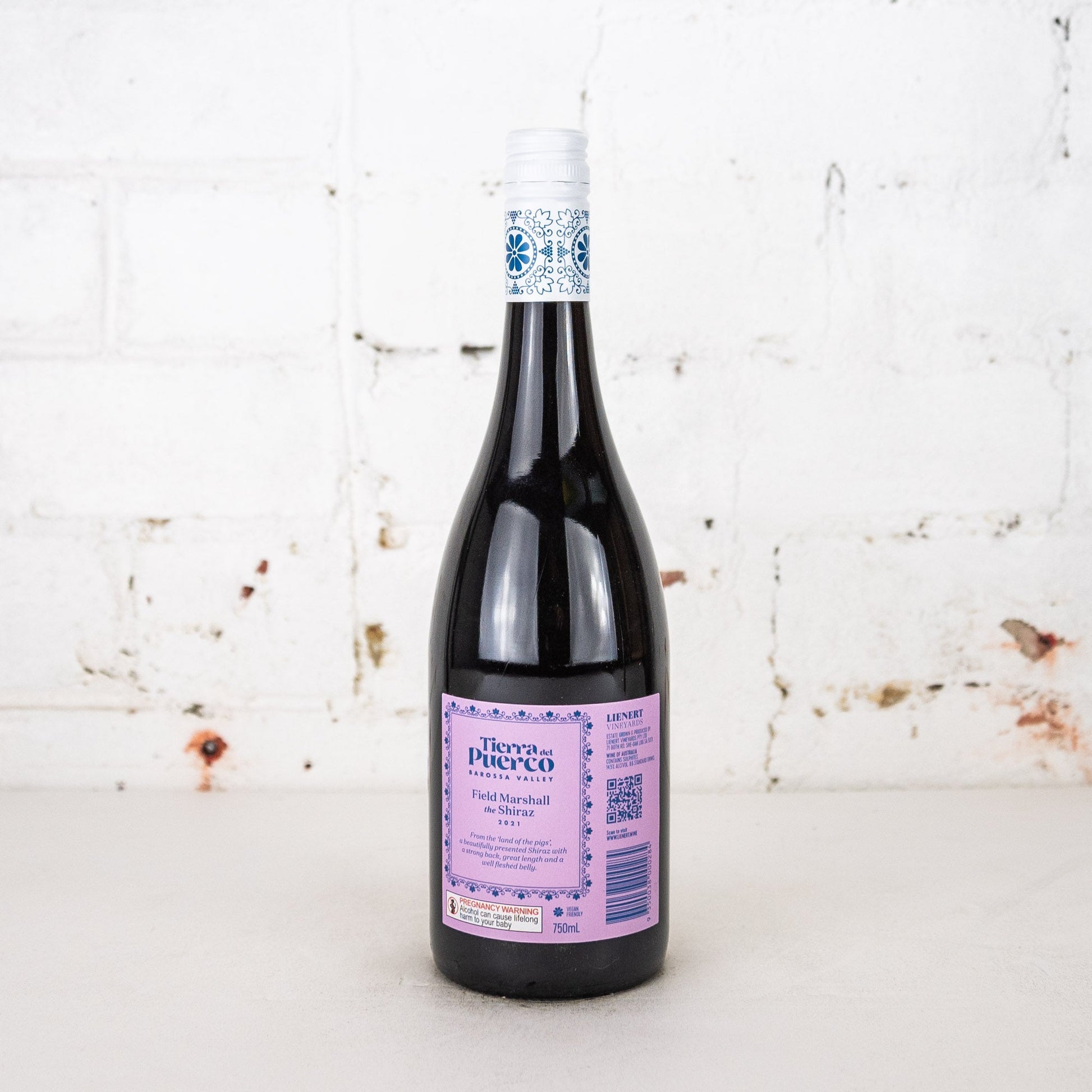 Lienert - Tierra del Puerco Field Marshall Shiraz 750ml
