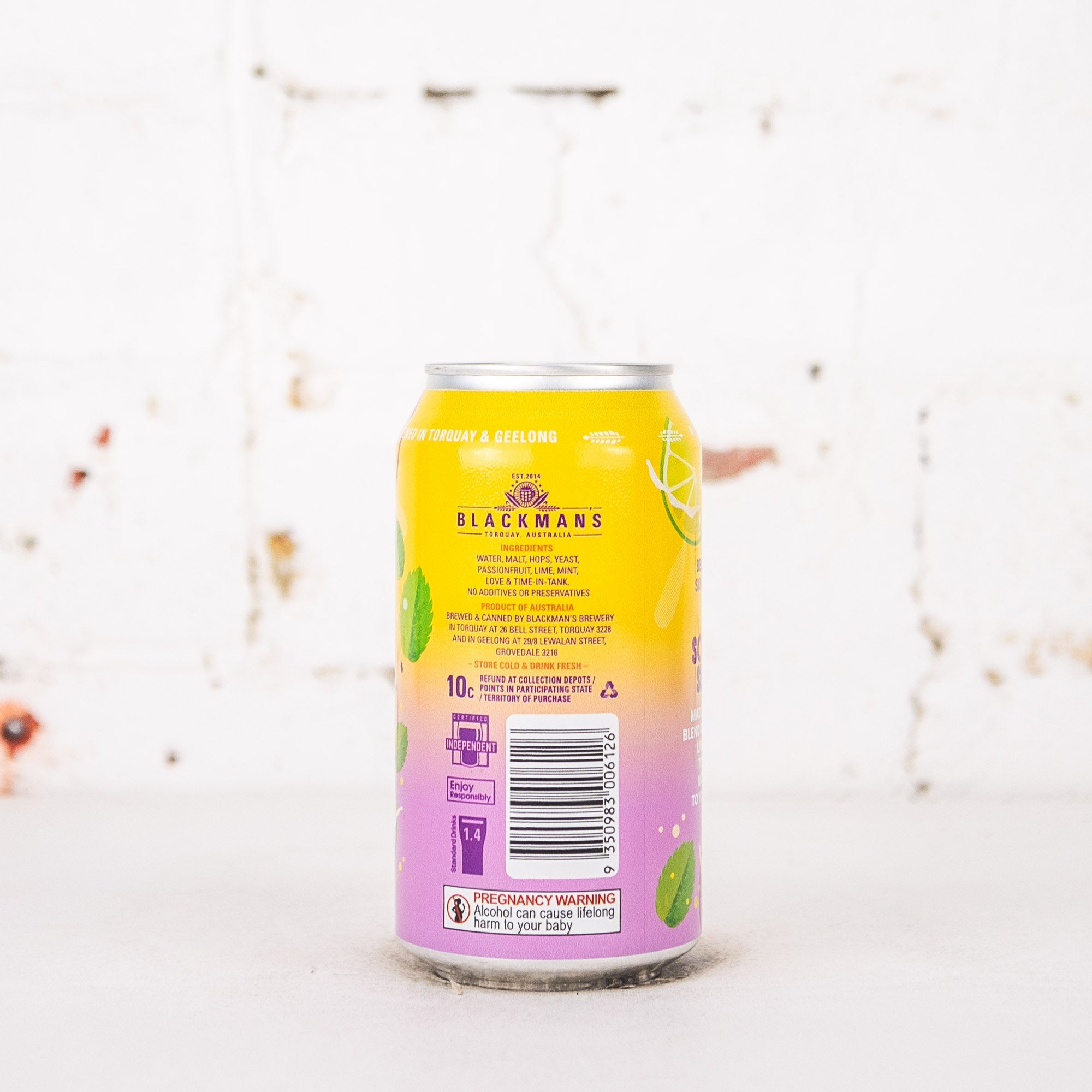 Blackman's - Passionfruit Mojito Sour
