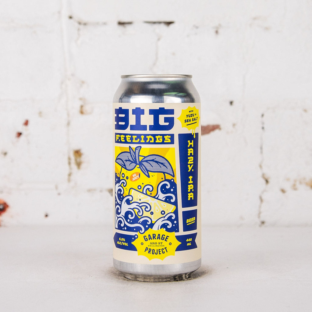 Garage Project - Big Feelings Yuzu & Sea Salt Hazy IPA