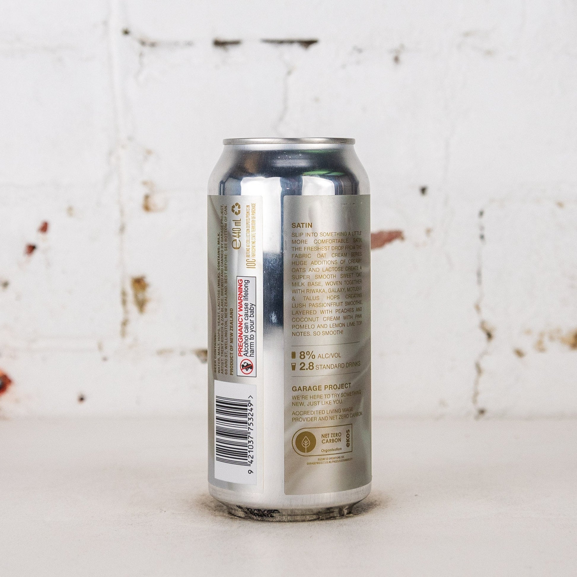 Garage Project - Satin Oat Cream DIPA