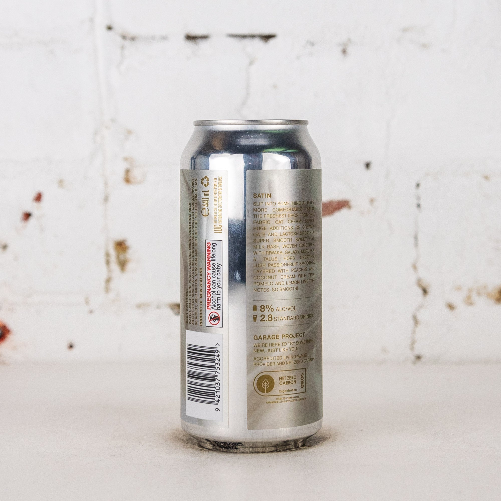 Garage Project - Satin Oat Cream DIPA