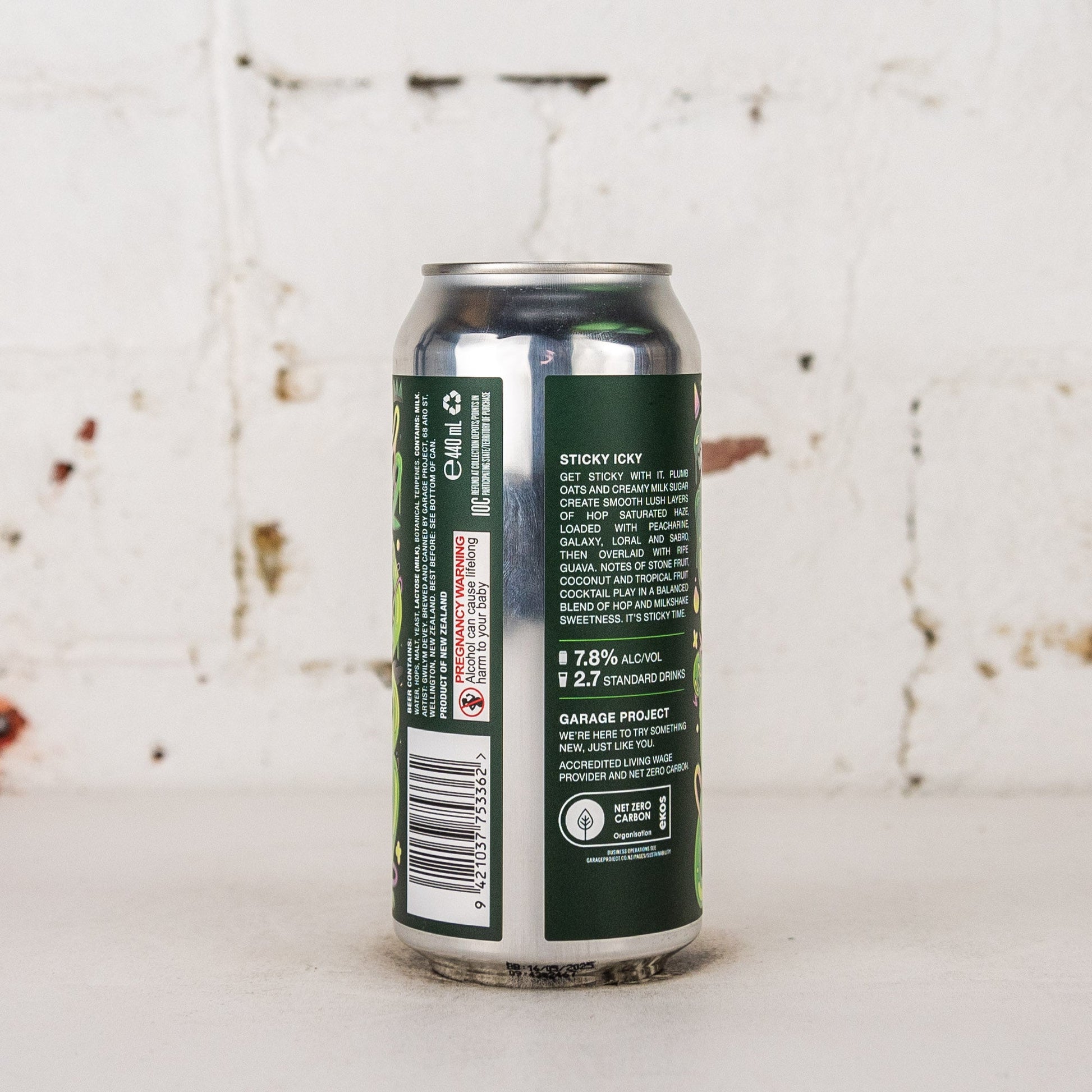 Garage Project - Sticky Icky Guava Oat Cream IPA