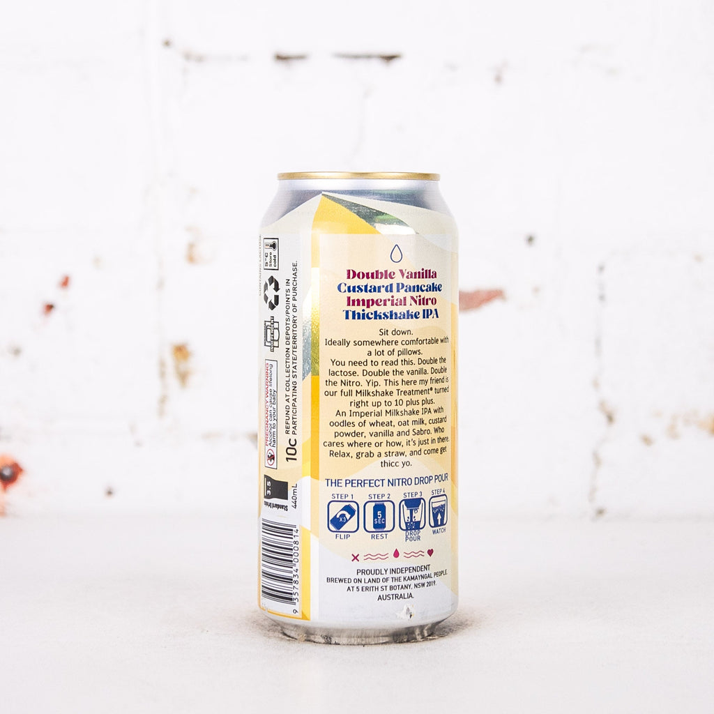 One Drop - Double Vanilla Custard Pancake Imperial Nitro Thickshake IPA